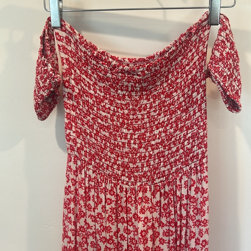 Lucy Love Red Floral High Low Dress - Picture 12 of 12
